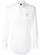 Billionaire - Embroidered Logo Shirt - Men - Cotton - Xl, White, Cotton