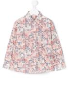 Cashmirino - Batik Printed Shirt - Kids - Cotton - 3 Yrs, Pink/purple
