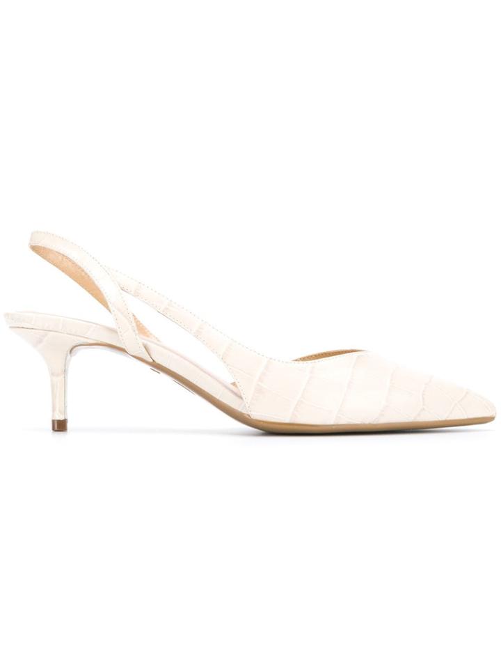 Michael Michael Kors Hallie Slingback Pumps - Neutrals
