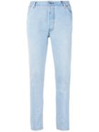 Re/done - Slim Fit Jeans - Women - Cotton - 25, Blue, Cotton