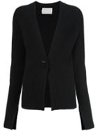 Jason Wu Metallic Detail Cardigan, Women's, Size: 2, Black, Cashmere