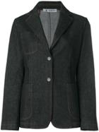 Barena Tailored Denim Jacket - Black