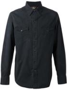 Rrl Western Shirt, Men's, Size: Medium, Black, Cotton