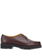 Holland & Holland Chunky Heel Oxford Shoes - Brown