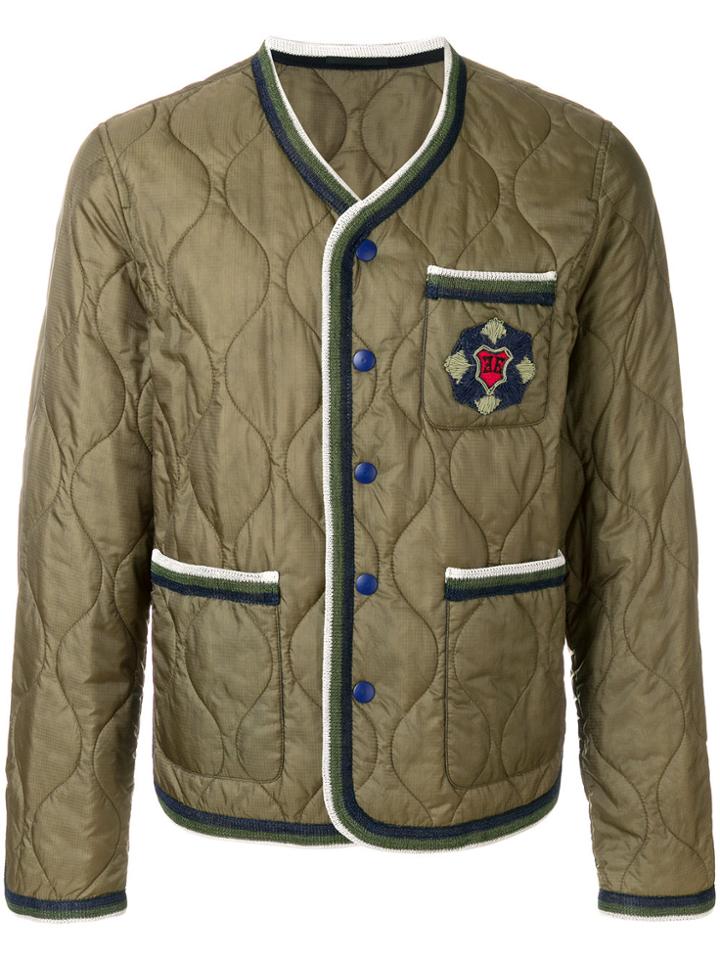 Ermanno Scervino Quilted County Jacket - Green