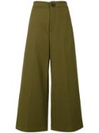 Joseph Fitz Culottes Trousers - Green