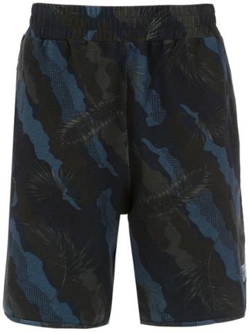 Track & Field Camo Top - Black