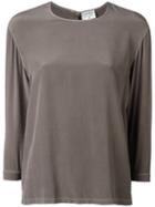 Chanel Pre-owned Straight-fit Blouse - Green