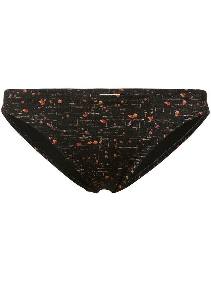 Malia Mills Sunset Marquis Bikini Bottoms, Size: 2, Black, Polyamide/spandex/elastane