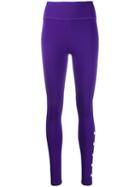 Nike Swoosh Running Leggings - Purple