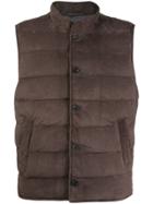 Altea Reversible Gilet Jacket - Brown