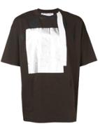 Oakley By Samuel Ross Metallic Square Print T-shirt (unisex) - Brown
