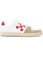 Off-white Ridged Sole Sneakers
