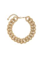 Givenchy Pre-owned Bent Circle Necklace - Gold