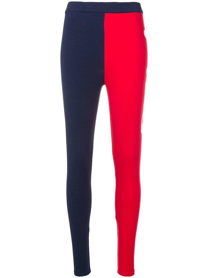 Fila Two-tone Logo Leggings - Blue
