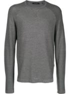 Ermenegildo Zegna Long Sleeve T-shirt - Grey