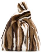Simonetta Ravizza Furrissima Flame Tote - Brown