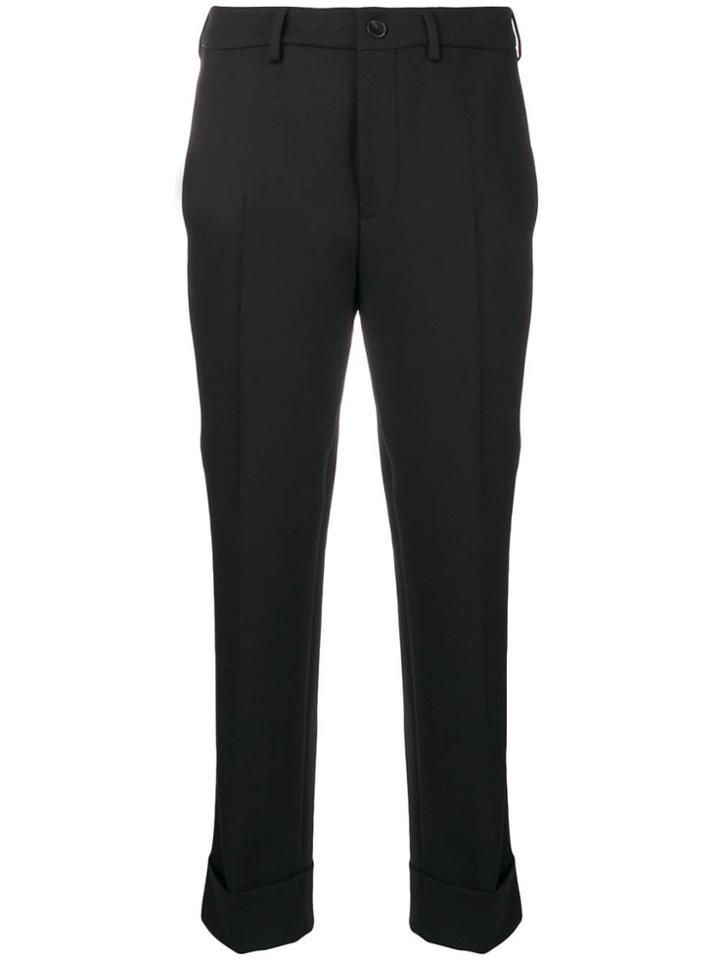 Incotex Straight Cut Trousers - Black