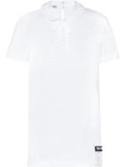 Miu Miu Jersey Collar T-shirt - White
