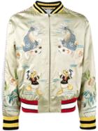 Gucci - Donald Duck Bomber Jacket - Men - Silk/viscose - 52, Blue, Silk/viscose