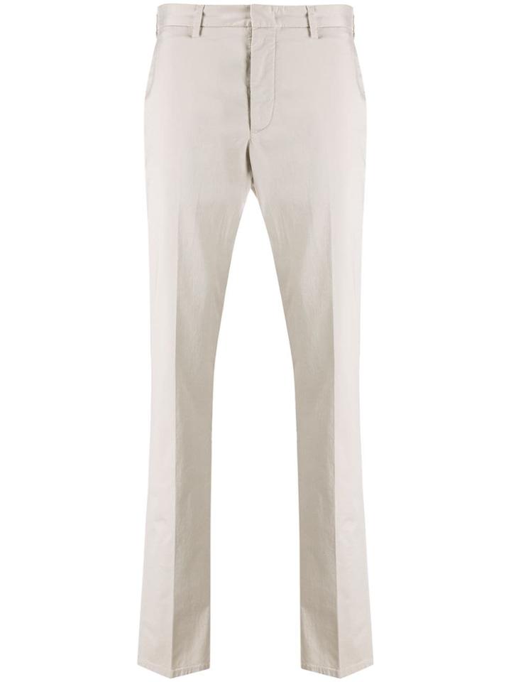 Z Zegna Tapered Slim-fit Chinos - Neutrals