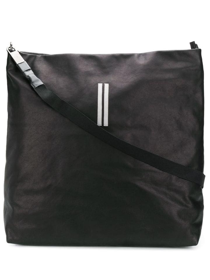 Rick Owens Oversized Draped Tote - Black