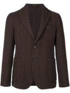 The Gigi 'angie' Blazer, Men's, Size: 50, Brown, Cotton/cupro/virgin Wool