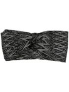 Missoni Embroidered Headband - Black