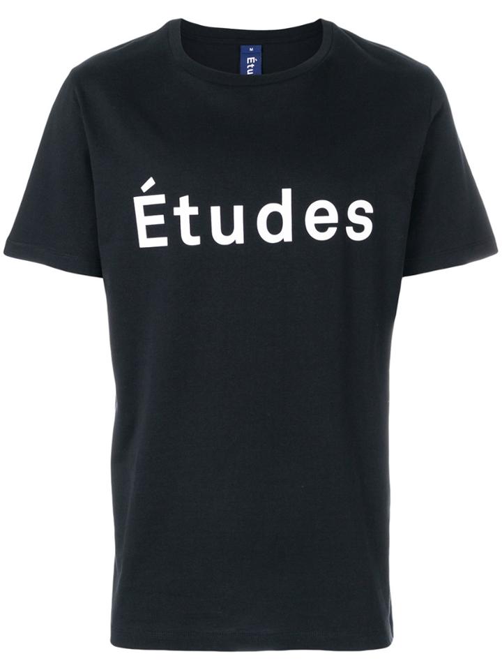 Études Page Etudes T-shirt - Black