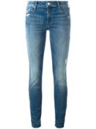 Mother - 'the Looker' Jeans - Women - Cotton/spandex/elastane - 25, Blue, Cotton/spandex/elastane