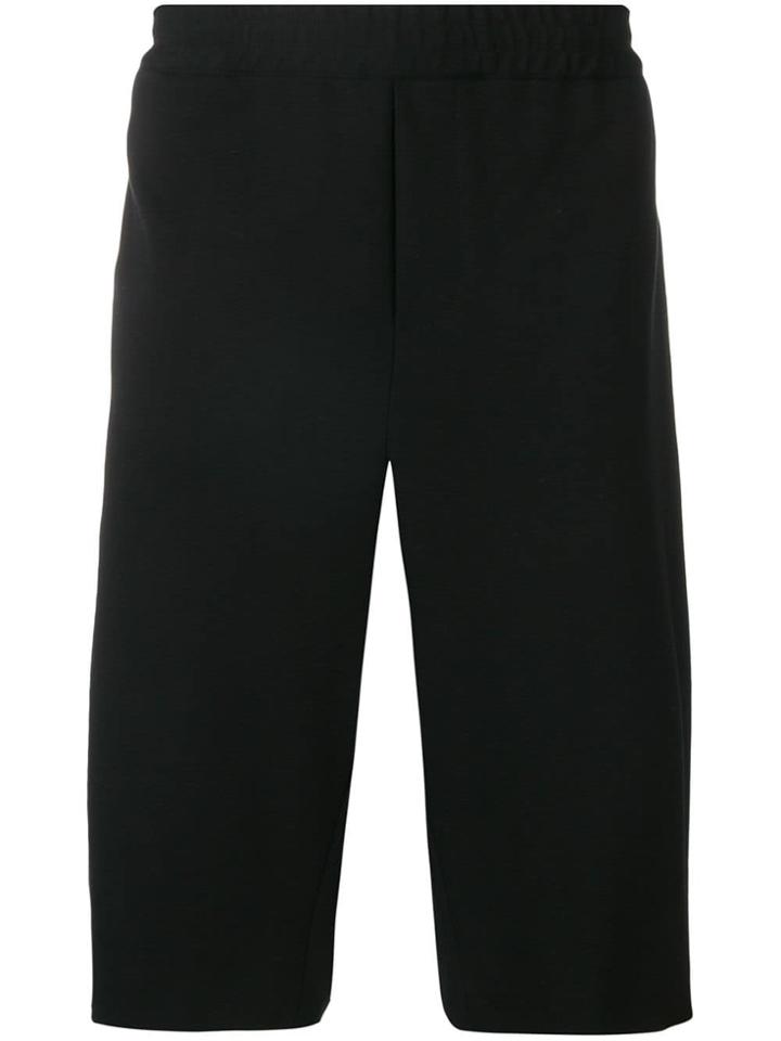 Mcq Alexander Mcqueen Stripe Track Shorts - Black