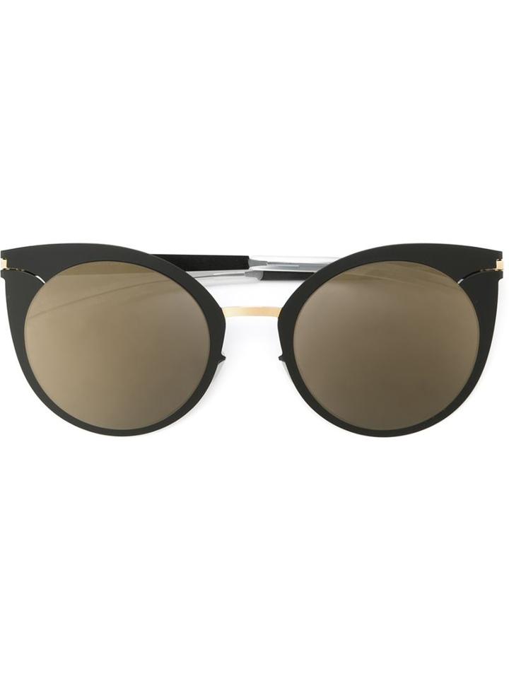 Mykita 'giuletta' Sunglasses, Women's, Black, Stainless Steel