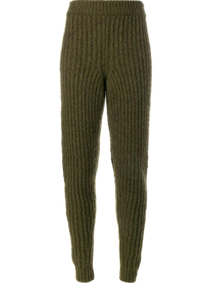 J.w. Anderson Ribbed Knit Trousers