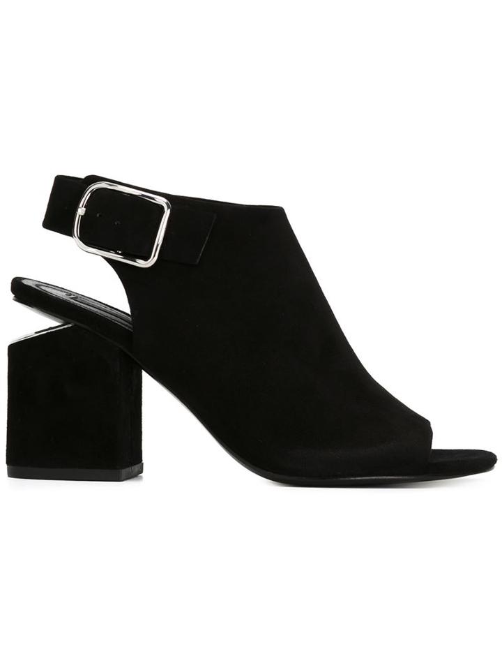 Alexander Wang Nadia Booties, Women's, Size: 36, Black, Suede/leather