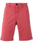 Michael Kors Chino Shorts, Men's, Size: 34, Red, Cotton/spandex/elastane