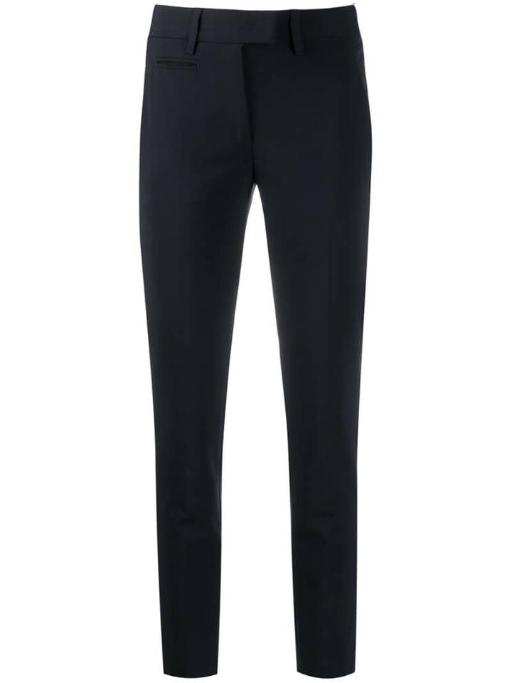 Dondup Slim Fit Tailored Trousers - Blue