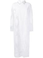 Alcoolique - 'vittoria' Dress - Women - Cotton - M, White, Cotton