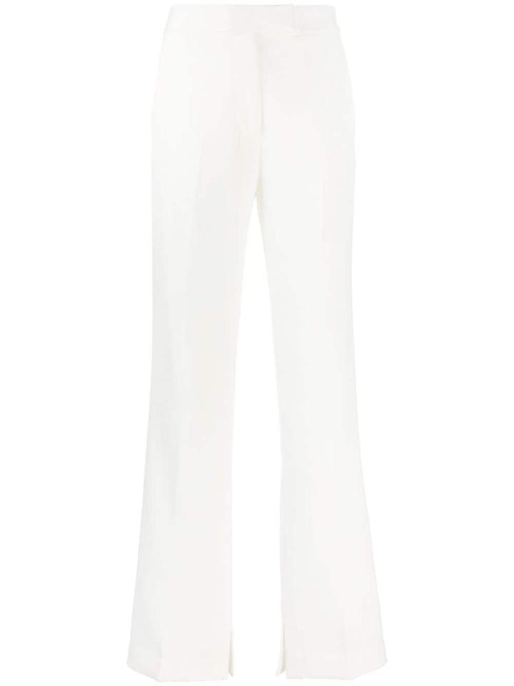 3.1 Phillip Lim High Waisted Flared Trousers - White