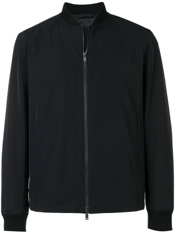 Theory Zipped Bomber Jacket - Black