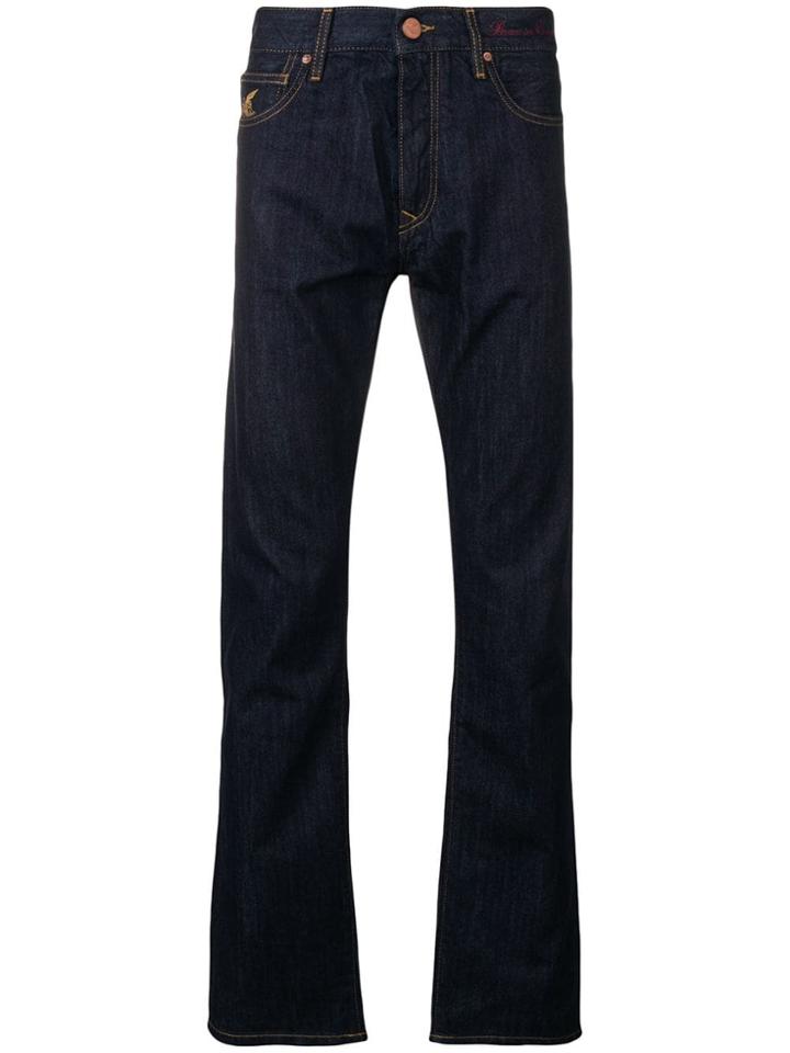 Vivienne Westwood Anglomania Regular Slim-fit Trousers - Blue