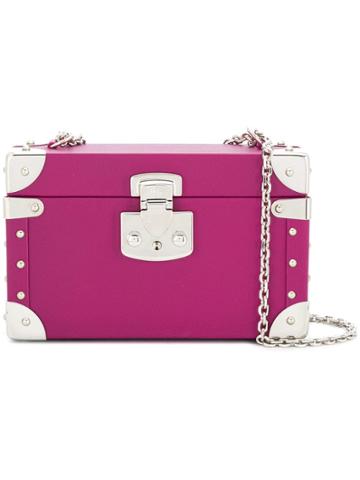 Luis Negri Crossbody Box Bag - Pink & Purple