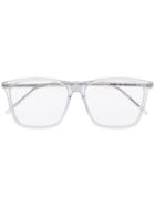 Saint Laurent Eyewear Transparent Glasses - Neutrals
