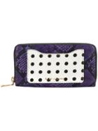 Marc Jacobs Printed Wallet - Pink & Purple