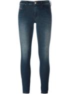 Diesel Five Pocket Design Jeans, Women's, Size: 27, Blue, Modal/cotton/polyester/spandex/elastane