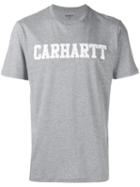 Carhartt Logo Print T-shirt, Men's, Size: Small, Grey, Cotton