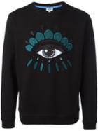 Kenzo Eye Sweatshirt, Size: Xs, Black, Cotton/polyester