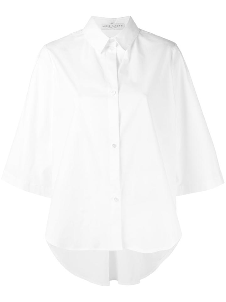 Lucio Vanotti Boxy Shirt - White