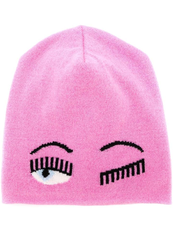 Chiara Ferragni Flirting Beanie - Pink