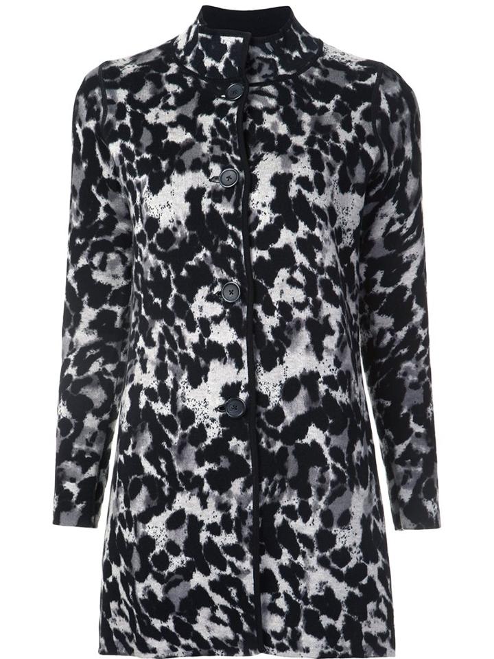 Belford Animal Print Buttoned Coat