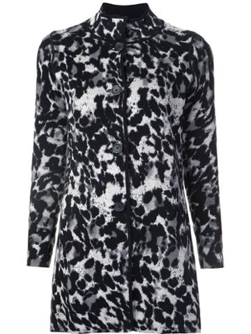 Belford Animal Print Buttoned Coat